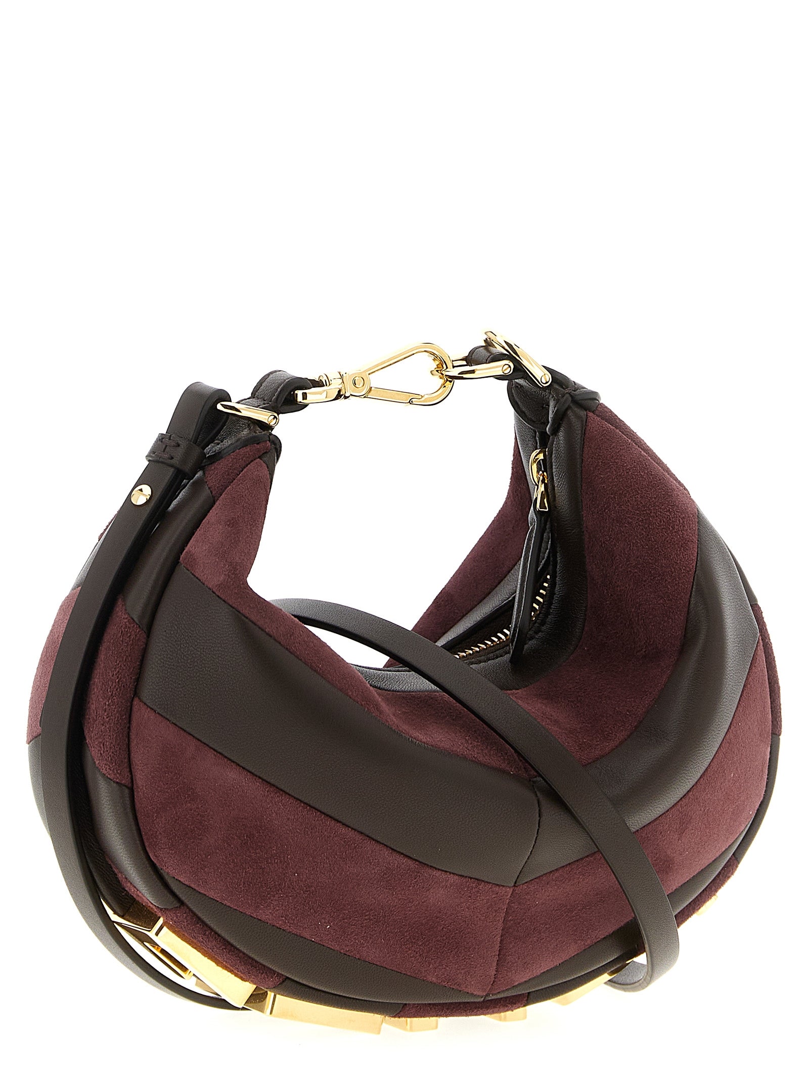Multicolor Lamb Leather Handbag
