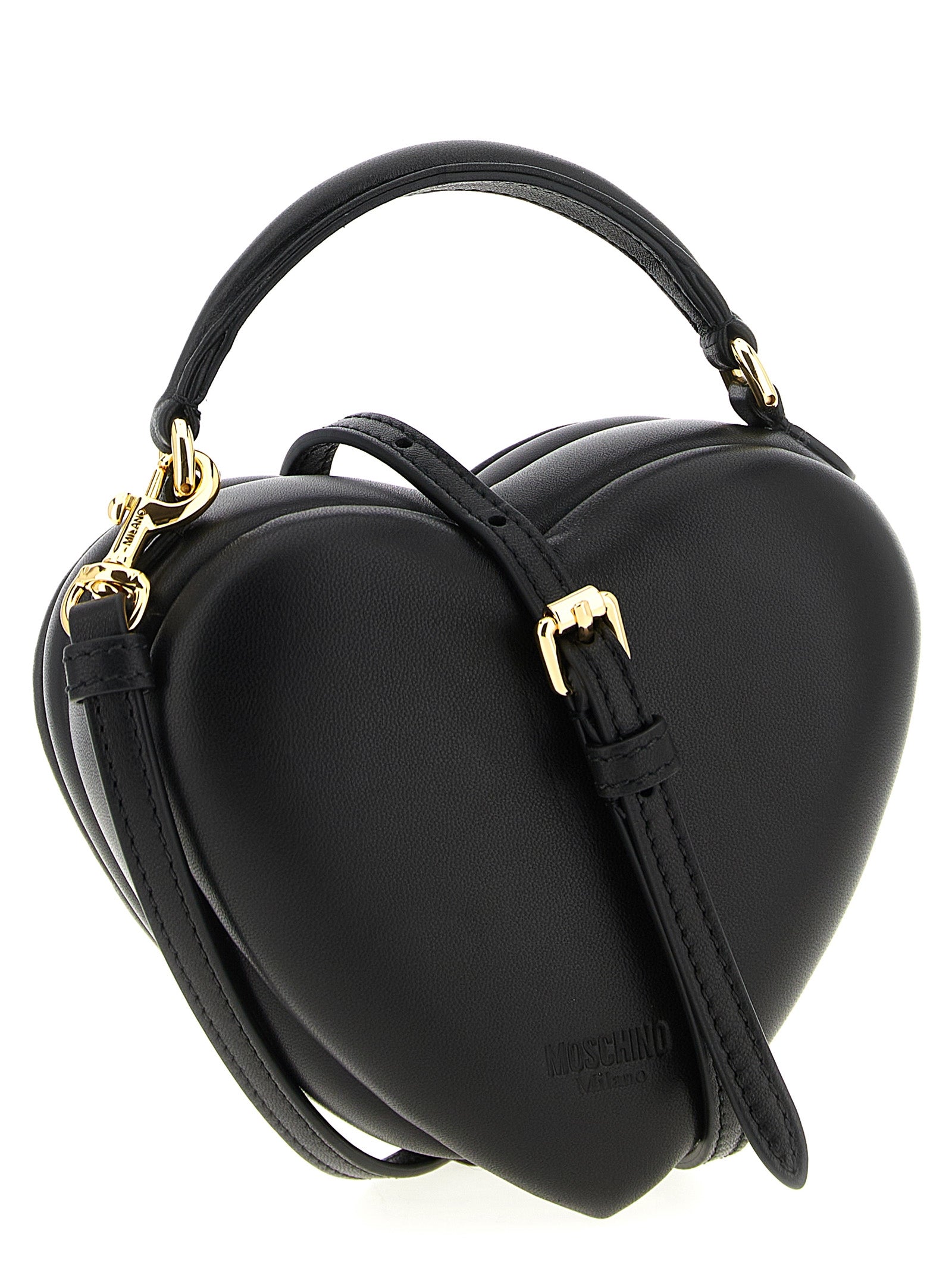 Black Polyester Handbag