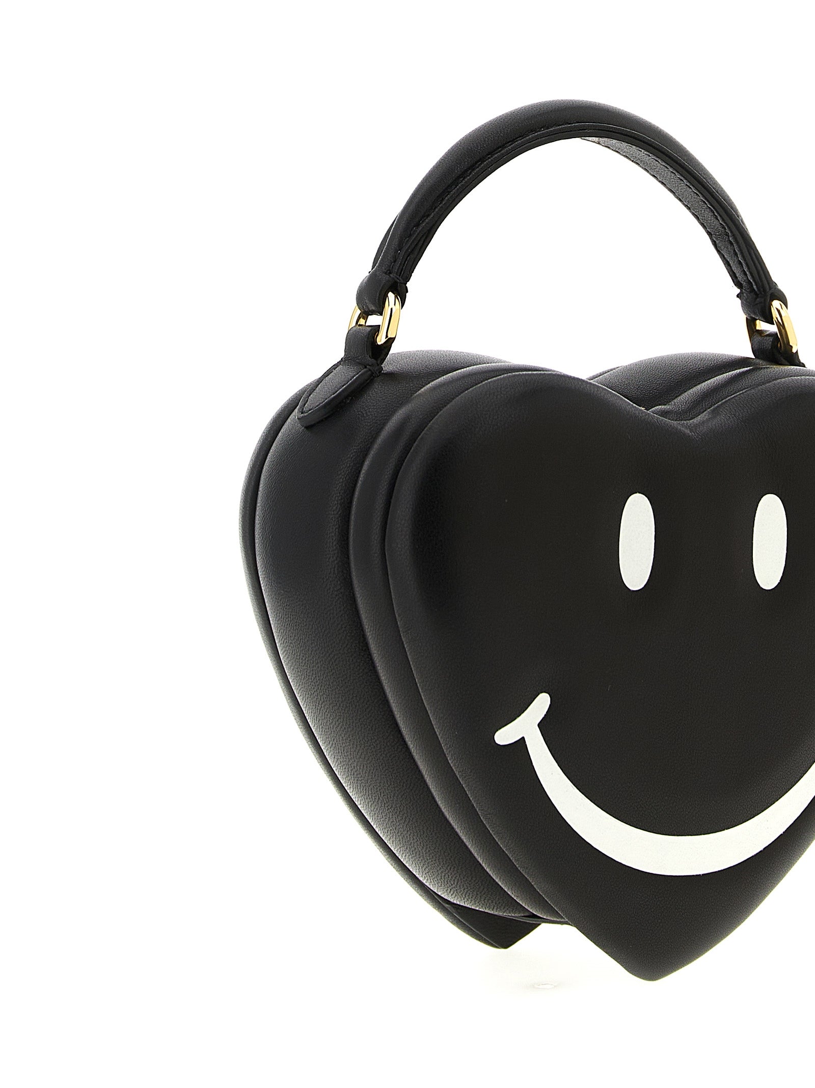 Black Polyester Handbag