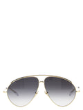 Gold Metal Sunglasses