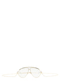 Gold Polyamide Sunglasses