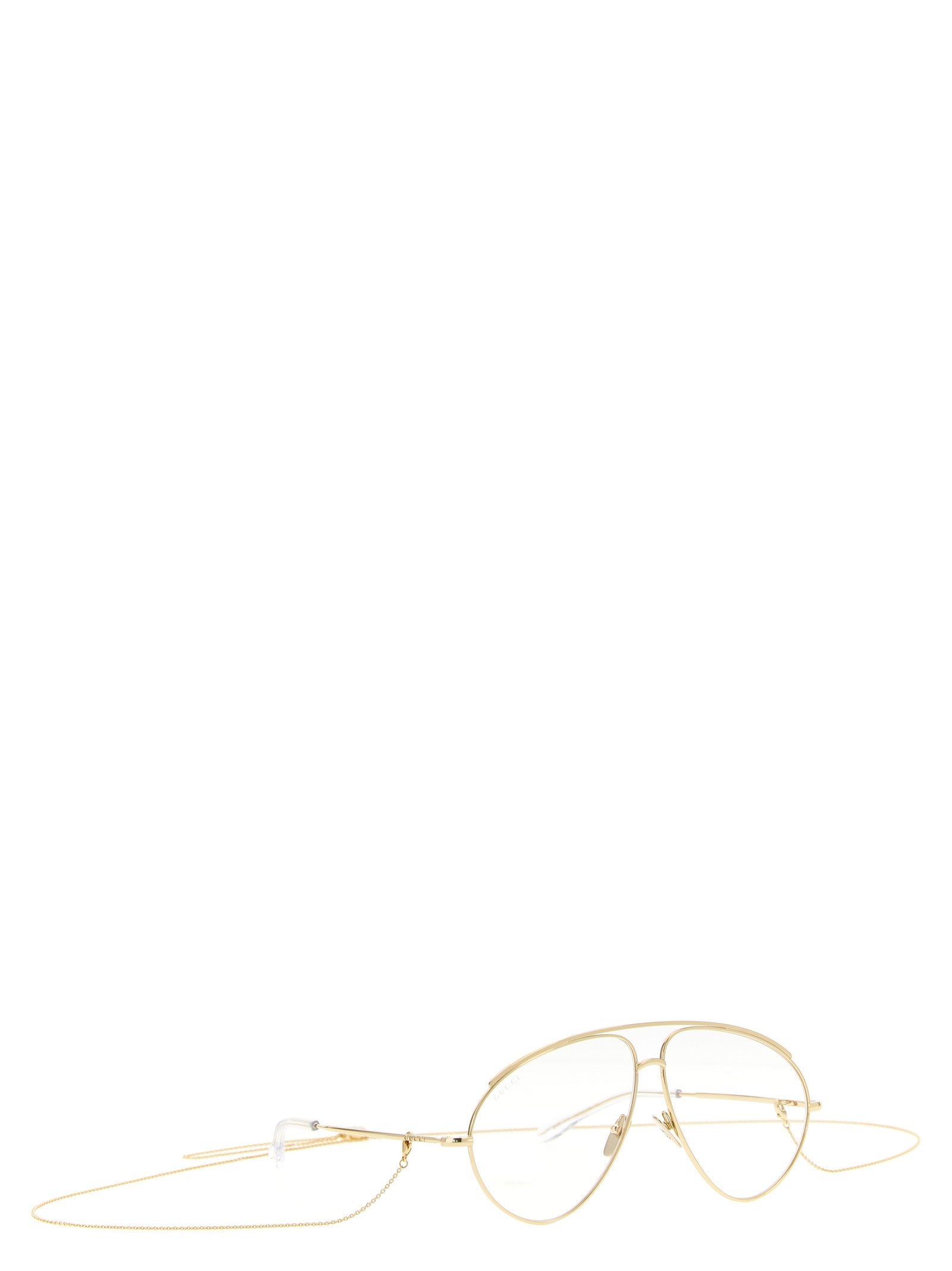 Gold Polyamide Sunglasses