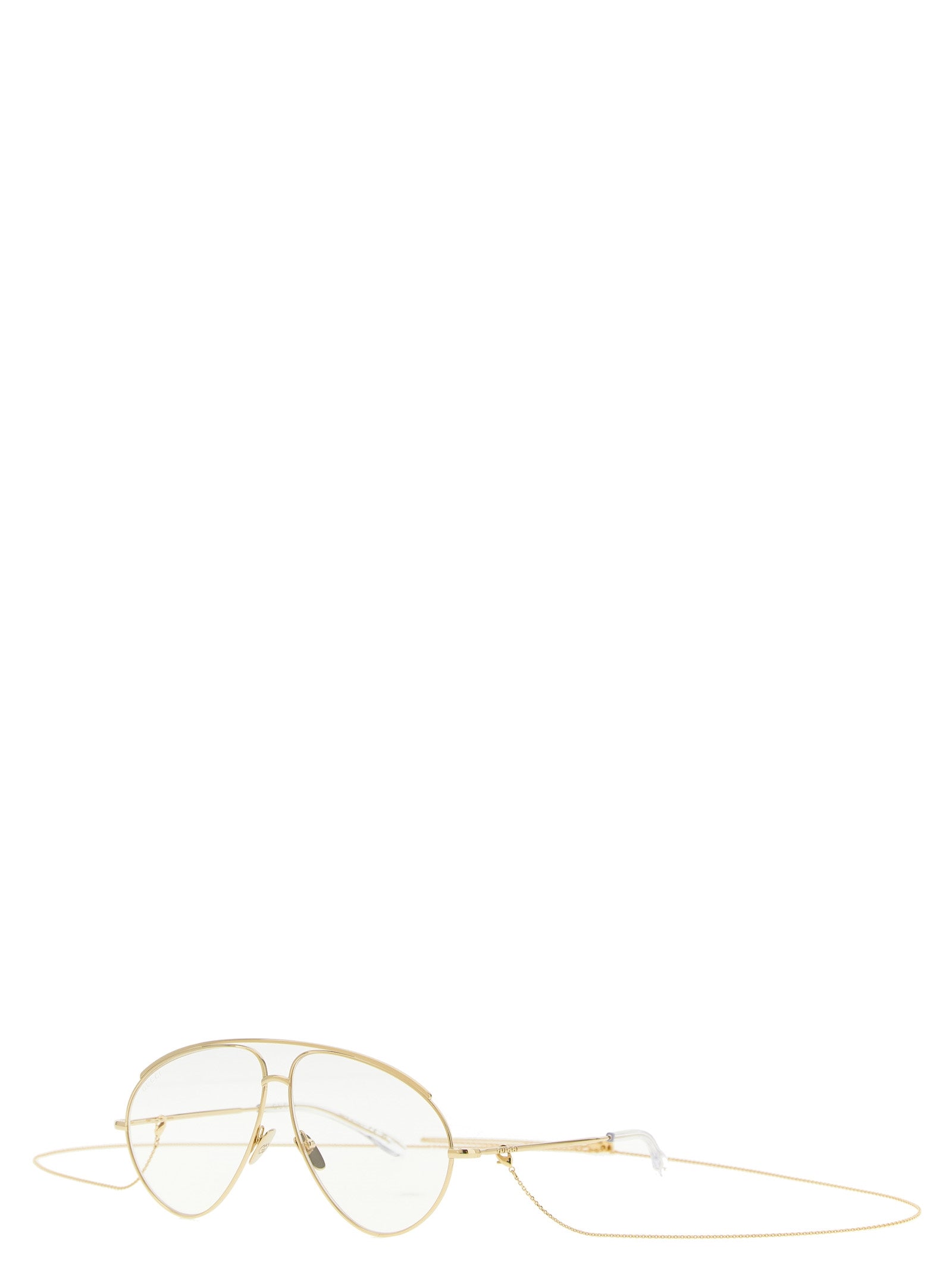 Gold Polyamide Sunglasses