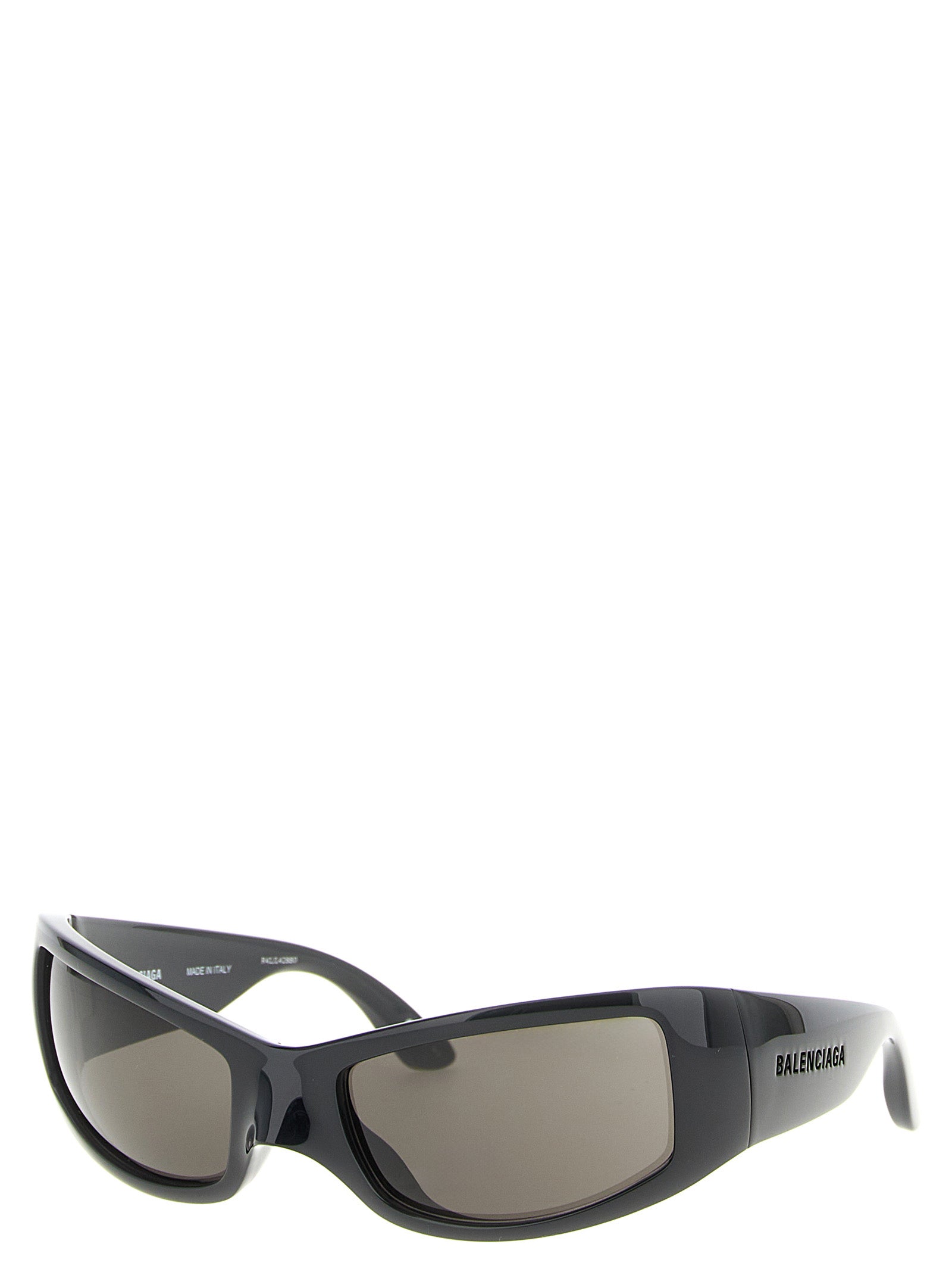 Black Polyamide Sunglasses