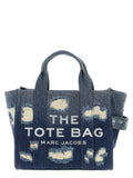 Blue Cotton Tote Bag