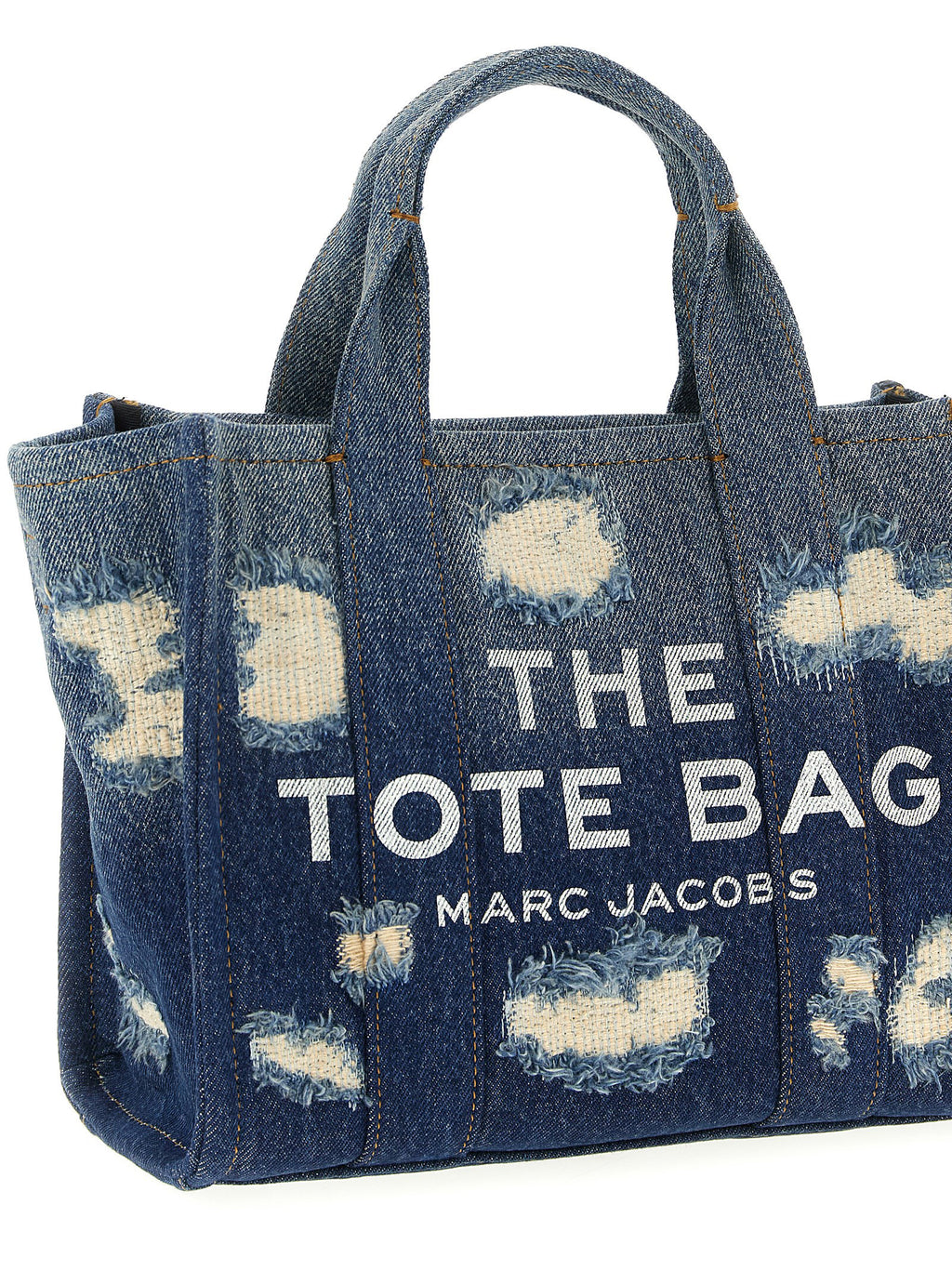 Blue Cotton Tote Bag
