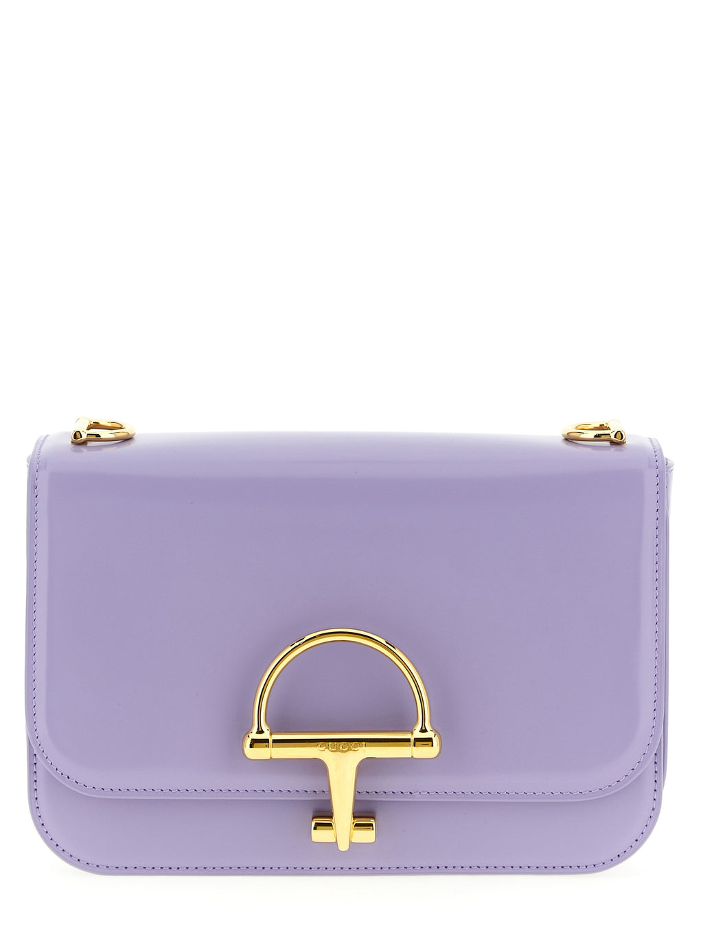 Purple Calfskin Shoulder Bag