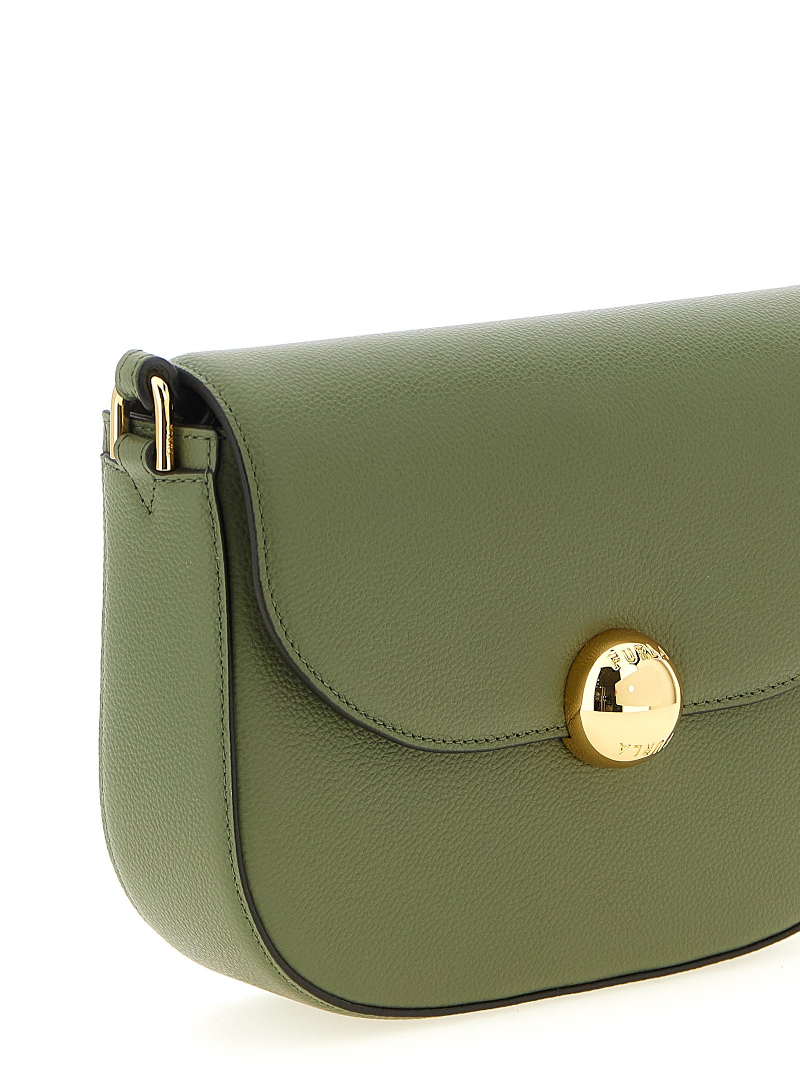 Bicolor Calfskin Crossbody Bag