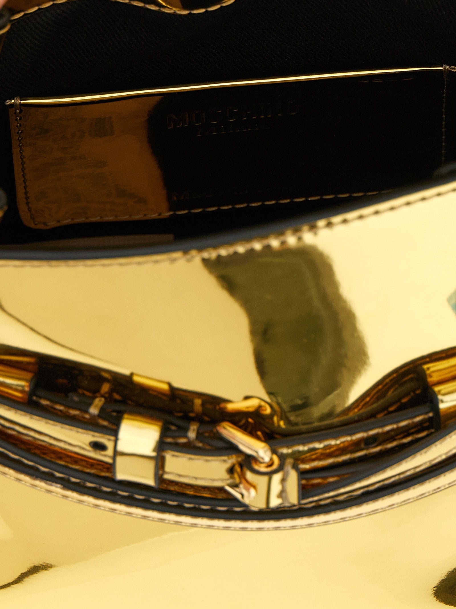 Gold Polyethylene Handbag