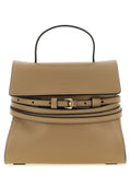 Beige Napa Leather / Calf Bos Taurus Handbag