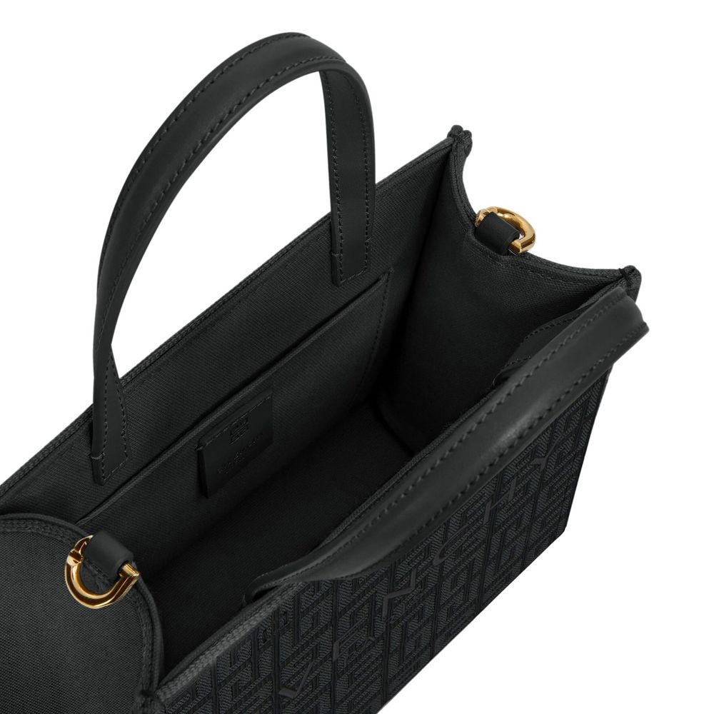 Black Cotton Tote Bag