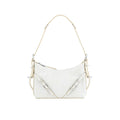 White Leather Shoulder Bag