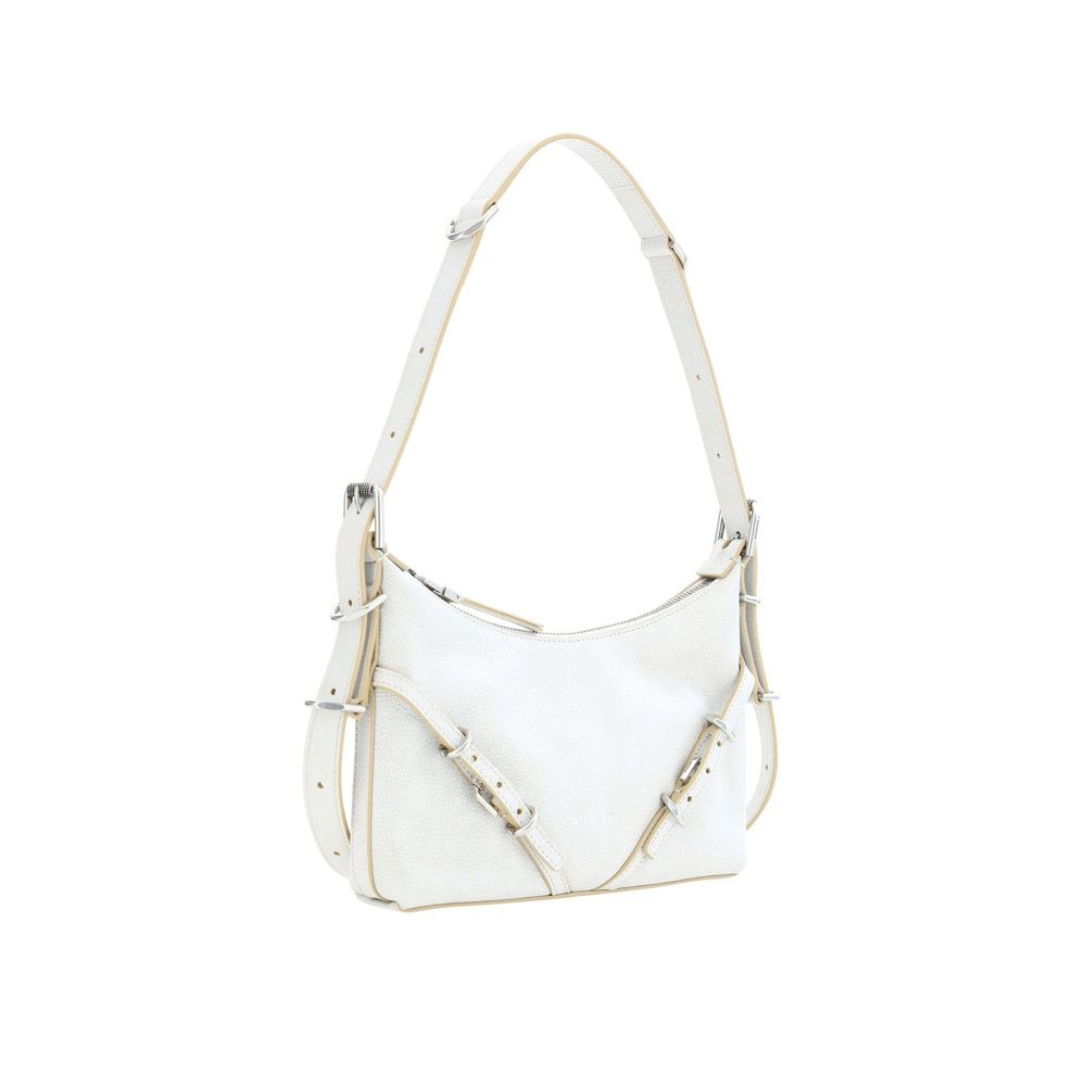 White Leather Shoulder Bag