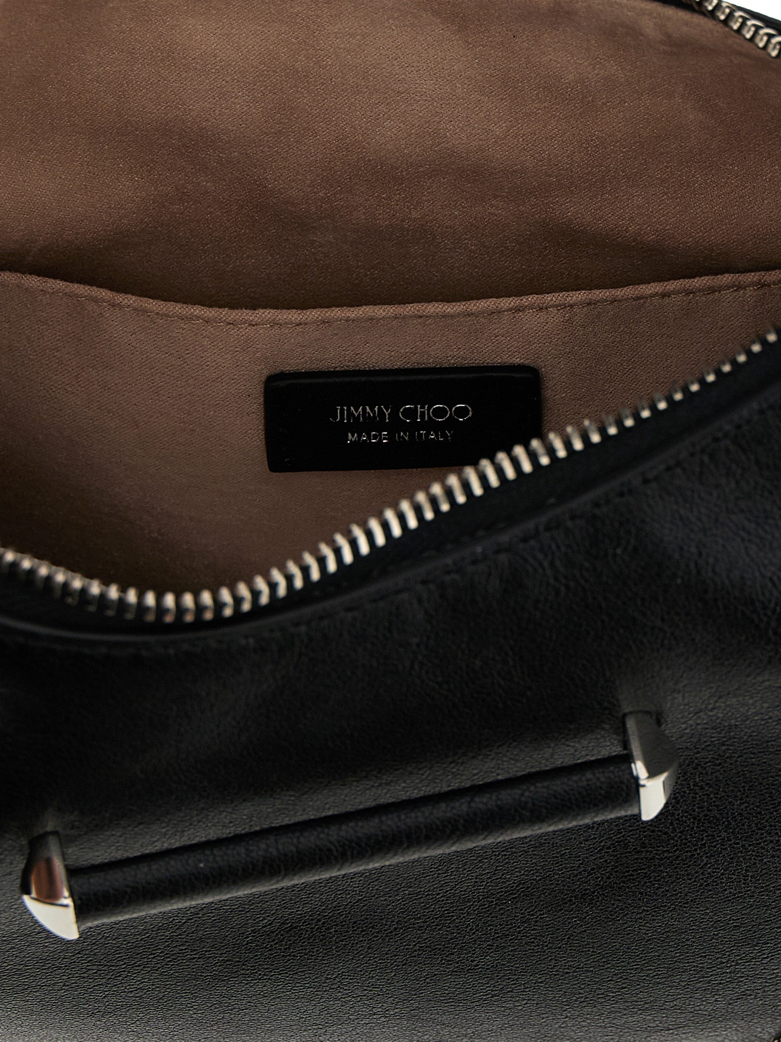 White Lamb Leather Shoulder Bag