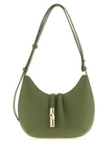 Bicolor Calfskin Shoulder Bag