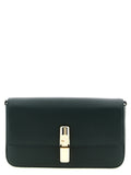 Bicolor Calfskin Crossbody Bag