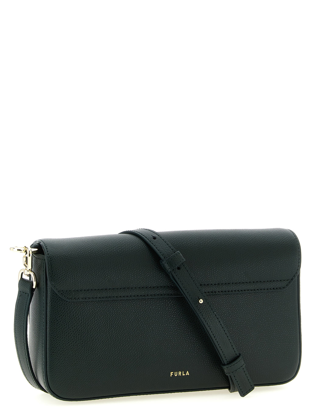 Bicolor Calfskin Crossbody Bag