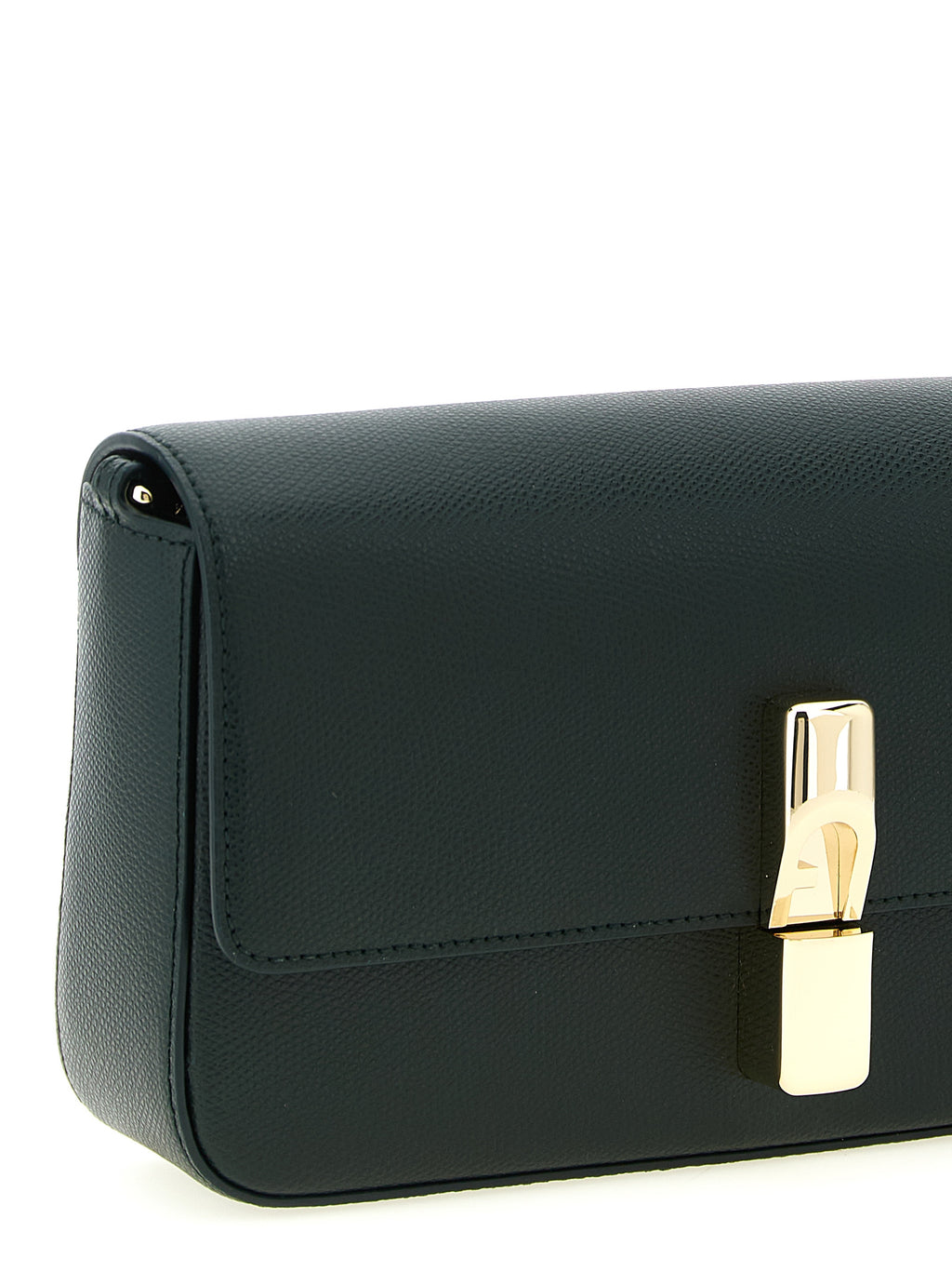 Bicolor Calfskin Crossbody Bag