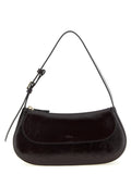Purple Calfskin Shoulder Bag