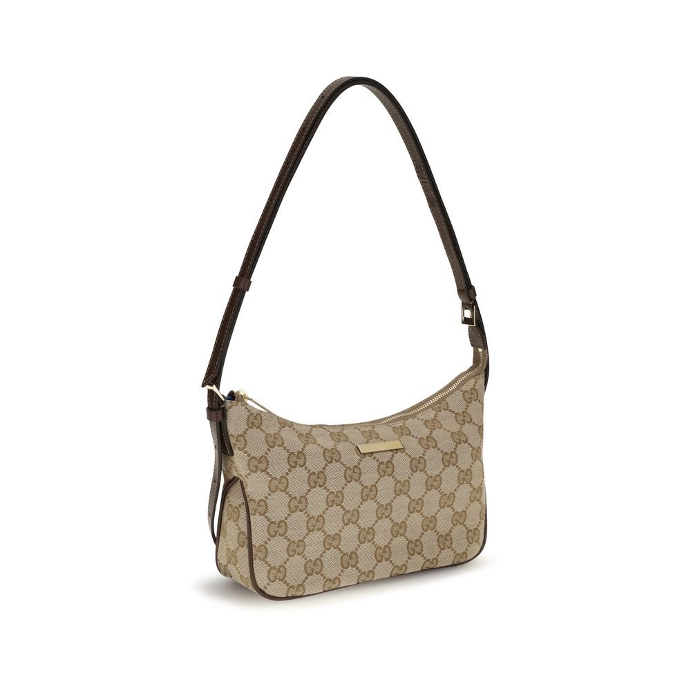 Beige Polyester Handbag