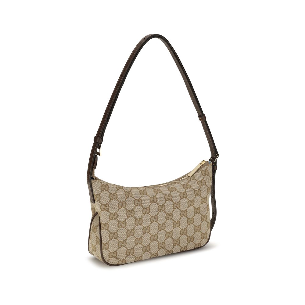 Beige Polyester Handbag