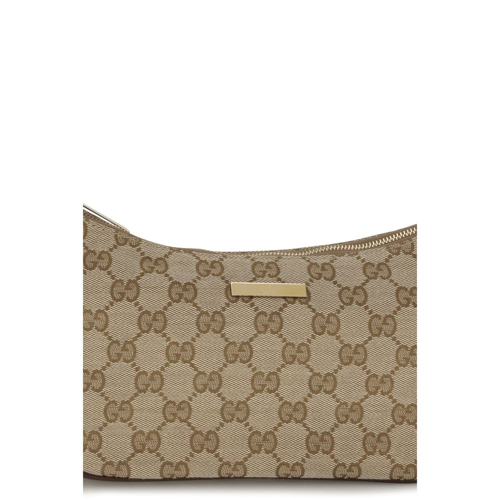 Beige Polyester Handbag