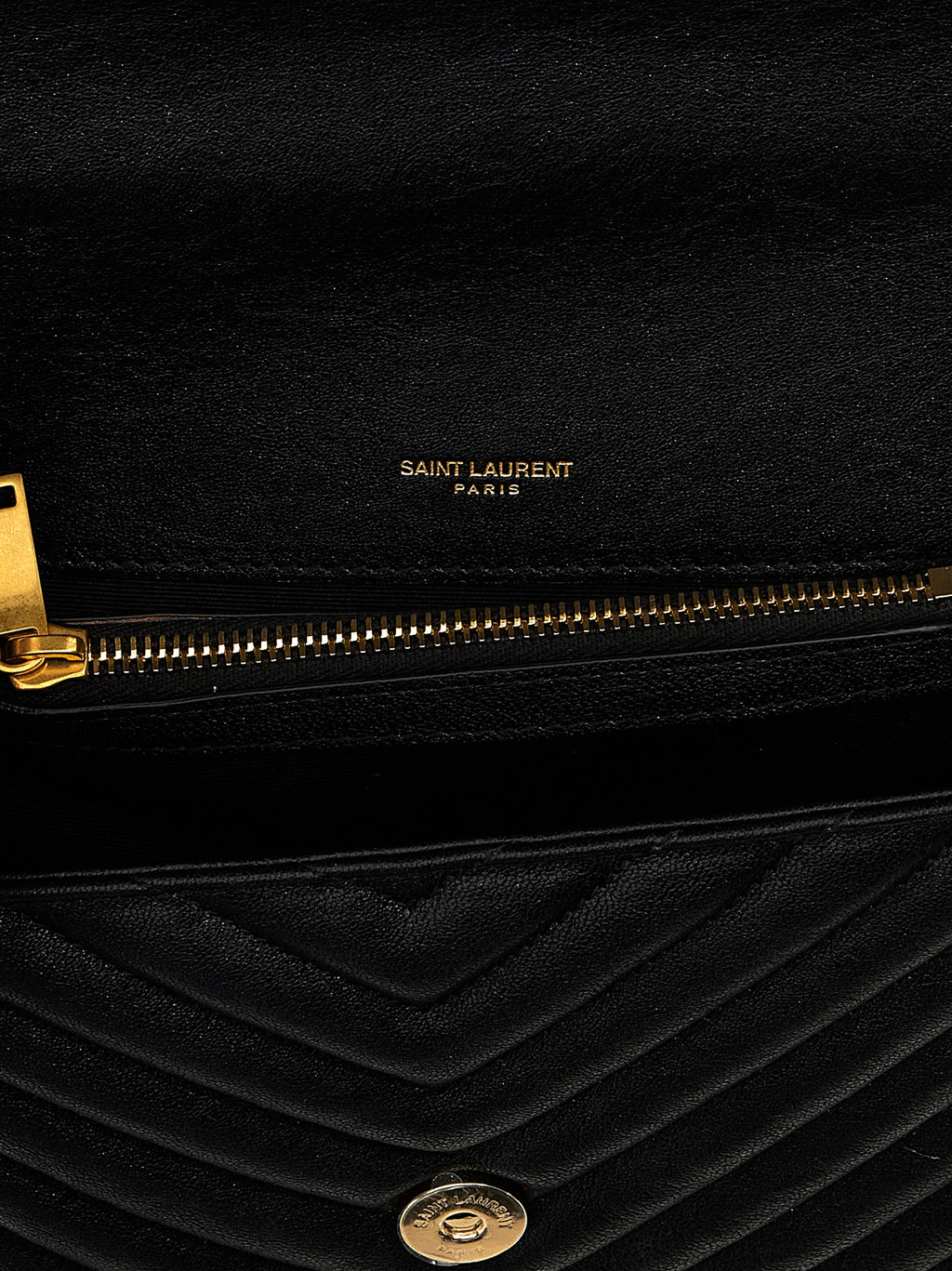 Black Calfskin Crossbody Bag