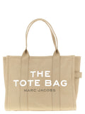 Beige Cotton Tote Bag