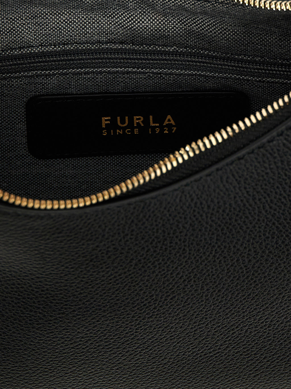 Black Leather Shoulder Bag