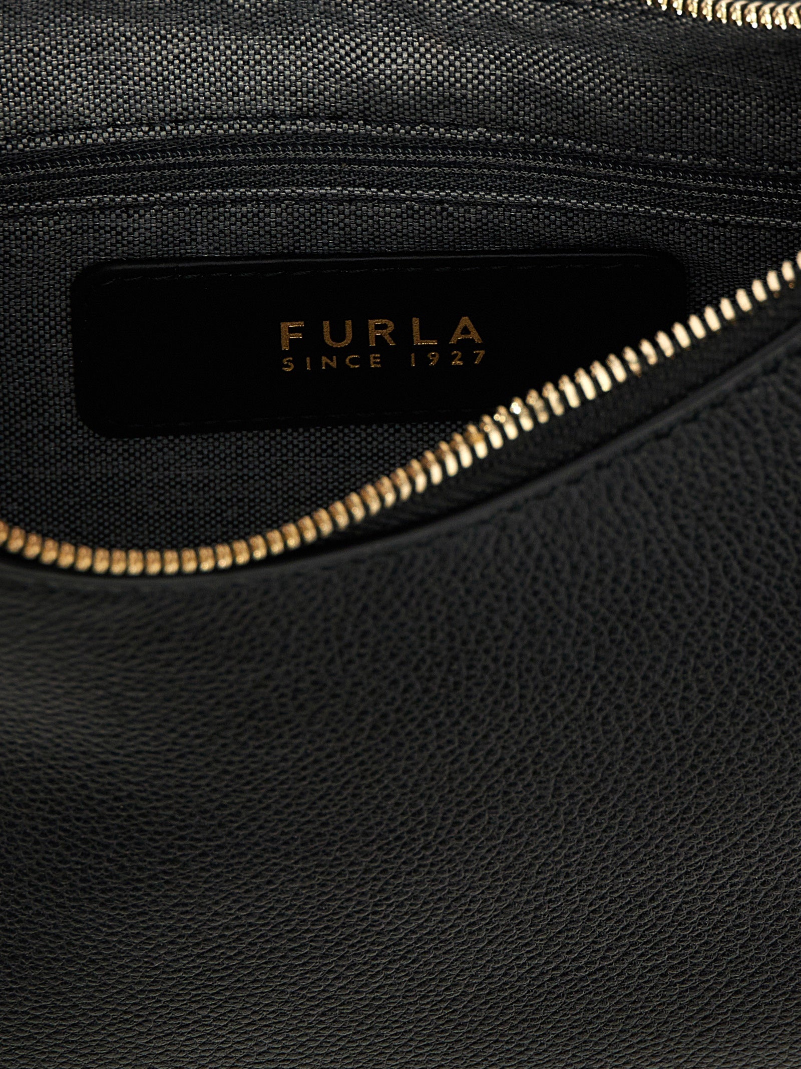 Black Leather Shoulder Bag