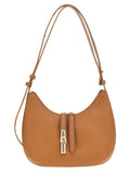 Brown Leather Shoulder Bag