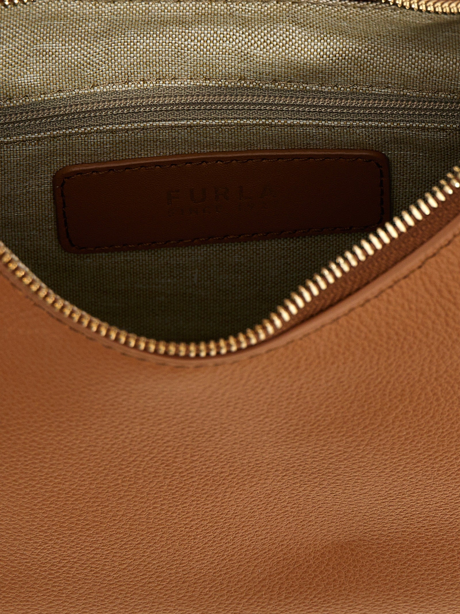Brown Leather Shoulder Bag