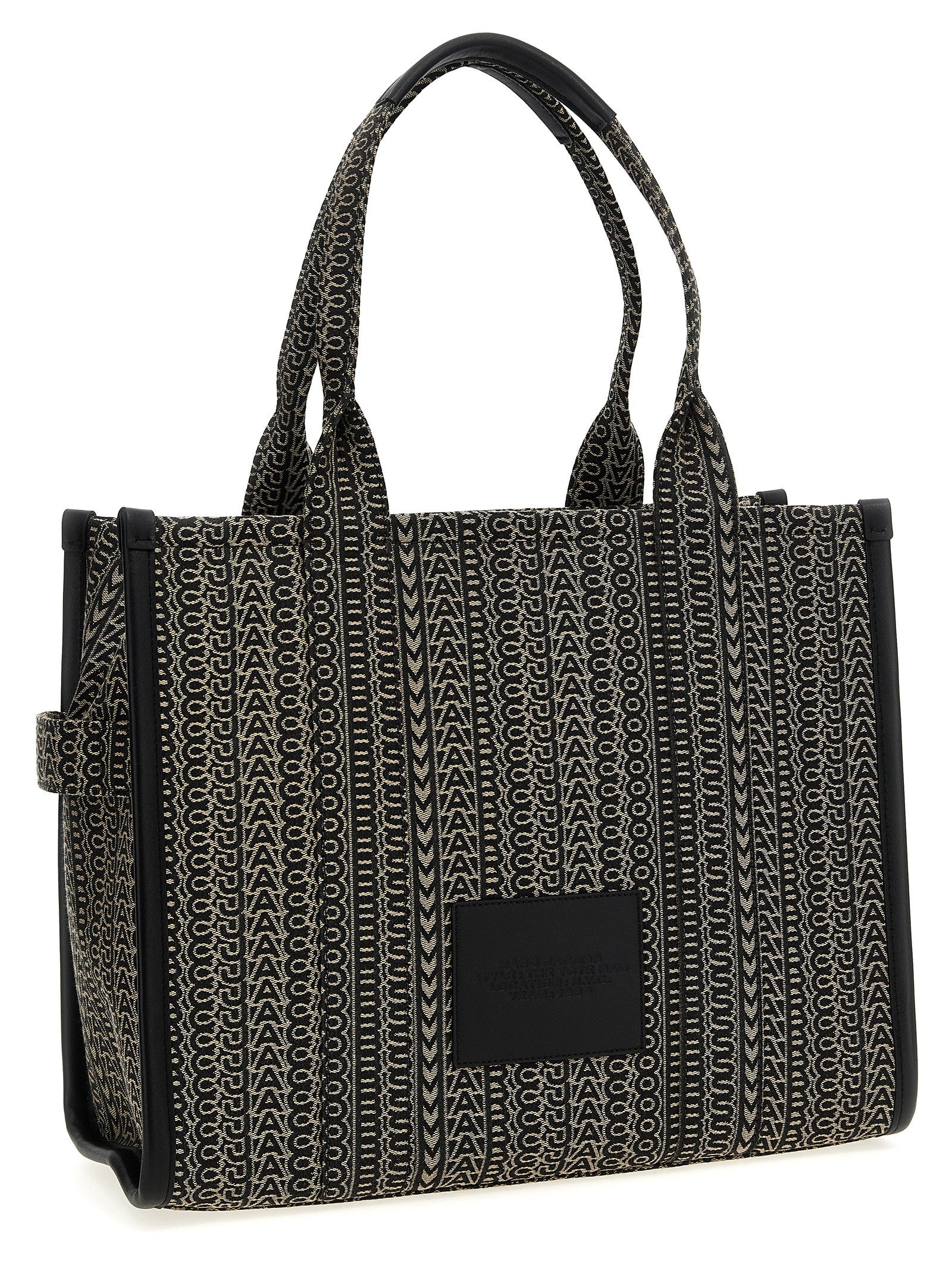 Beige Cotton Tote Bag