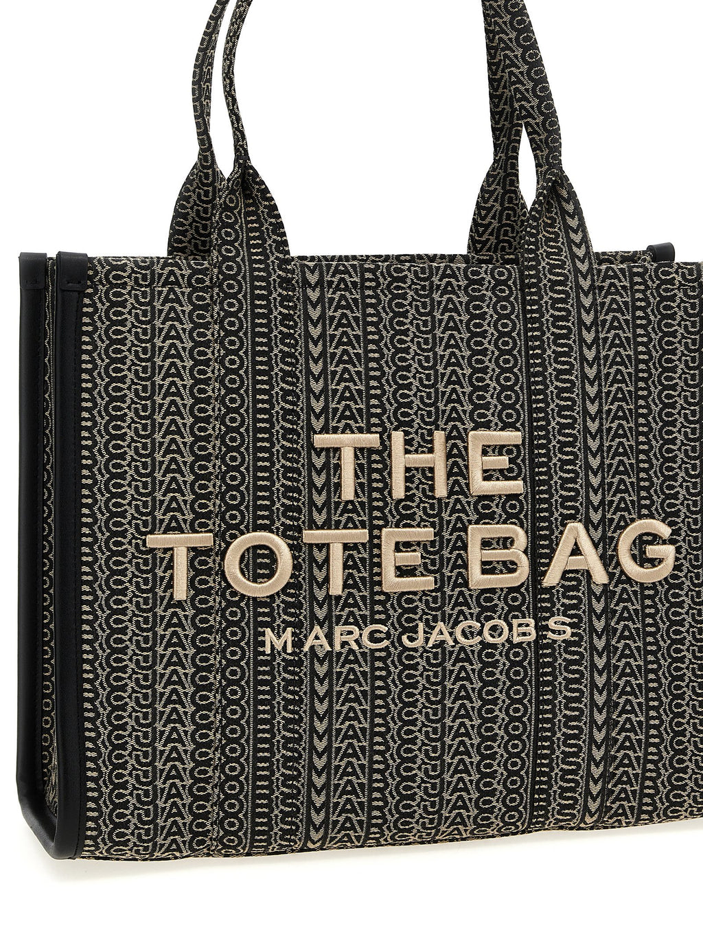 Beige Cotton Tote Bag