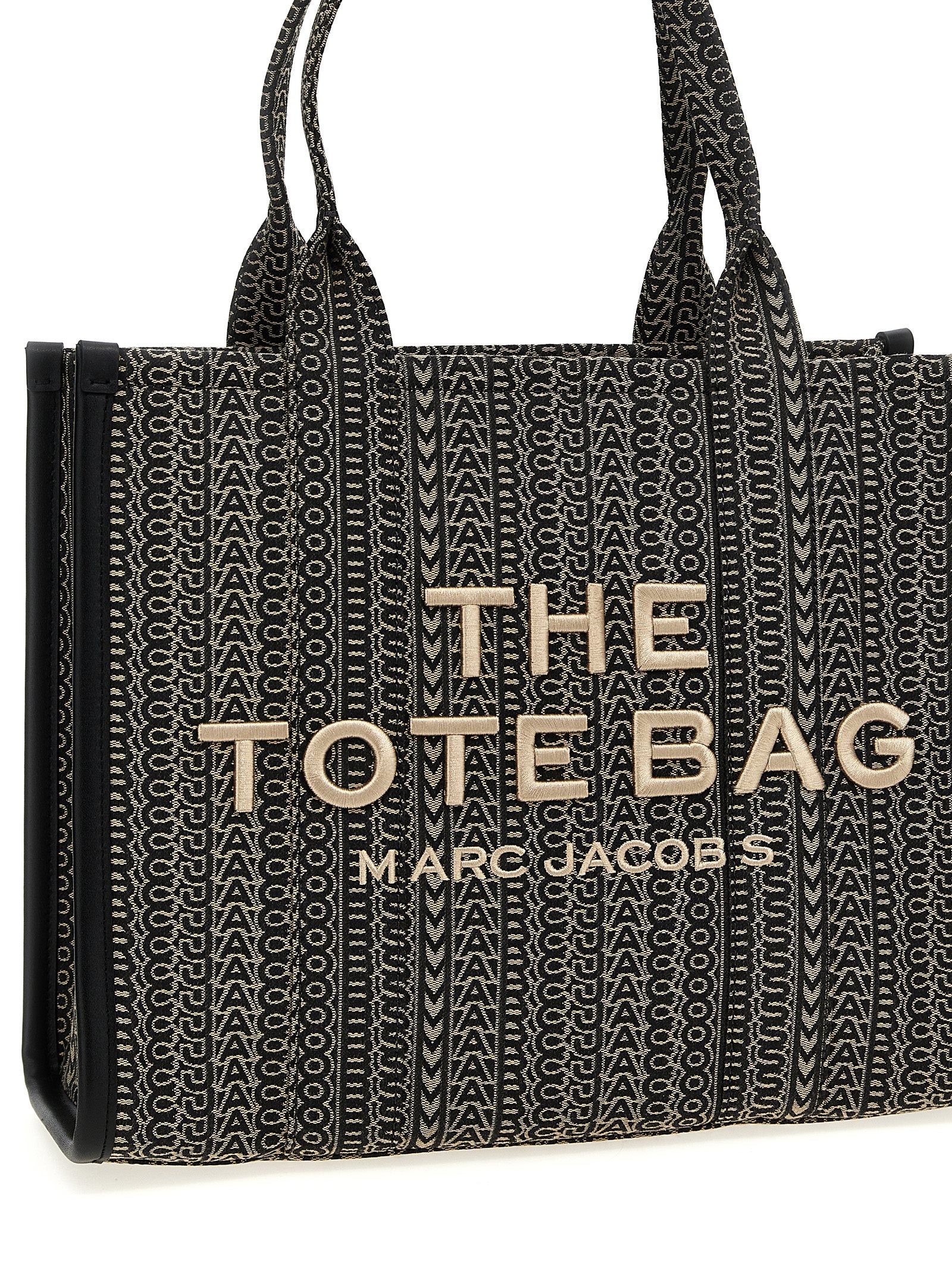 Beige Cotton Tote Bag