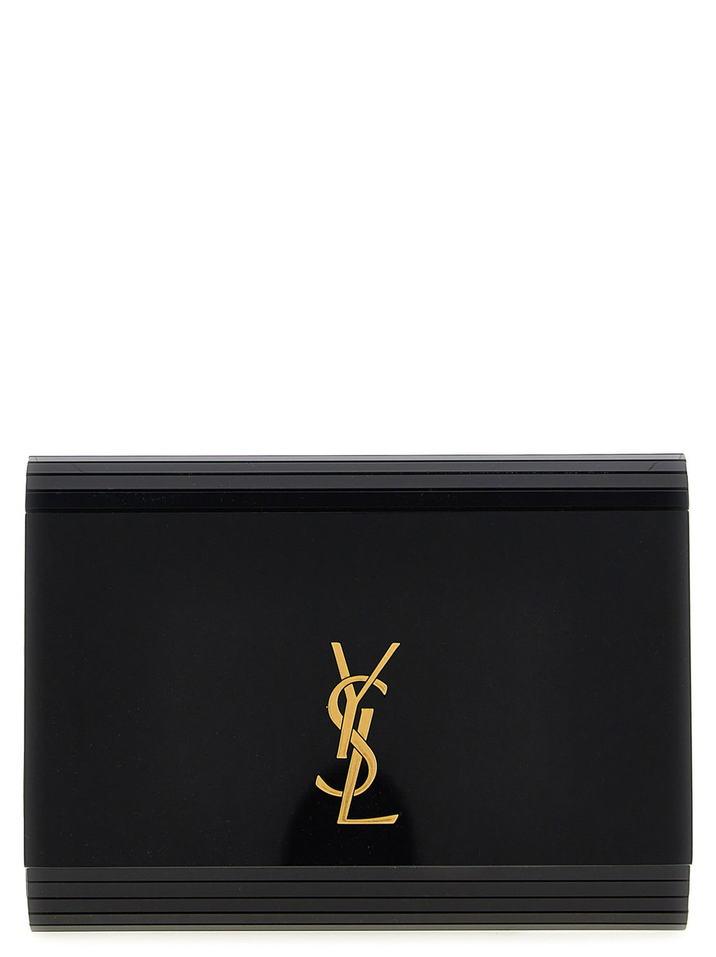 Black Plexiglass Crossbody Bag