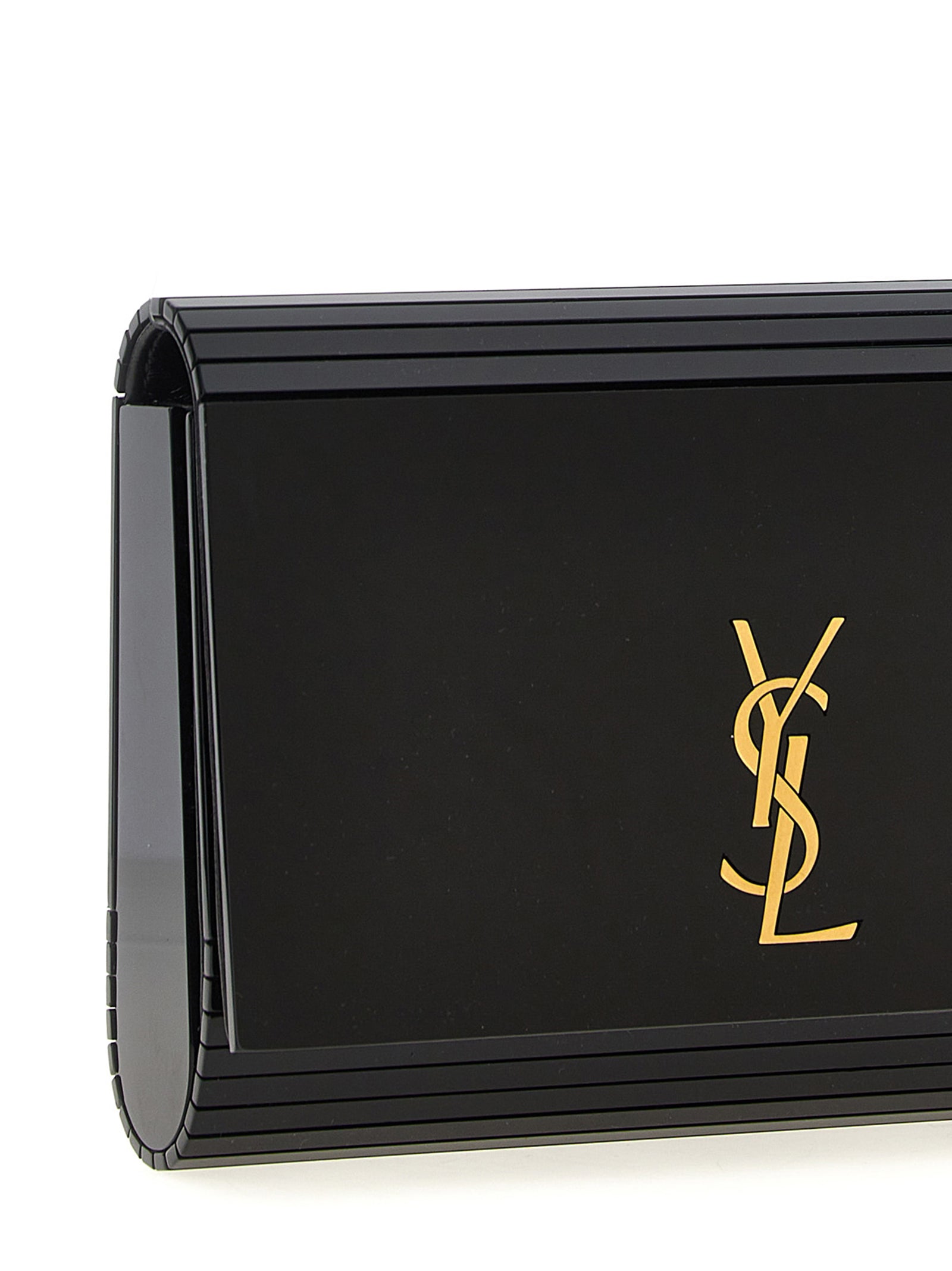 Black Plexiglass Crossbody Bag