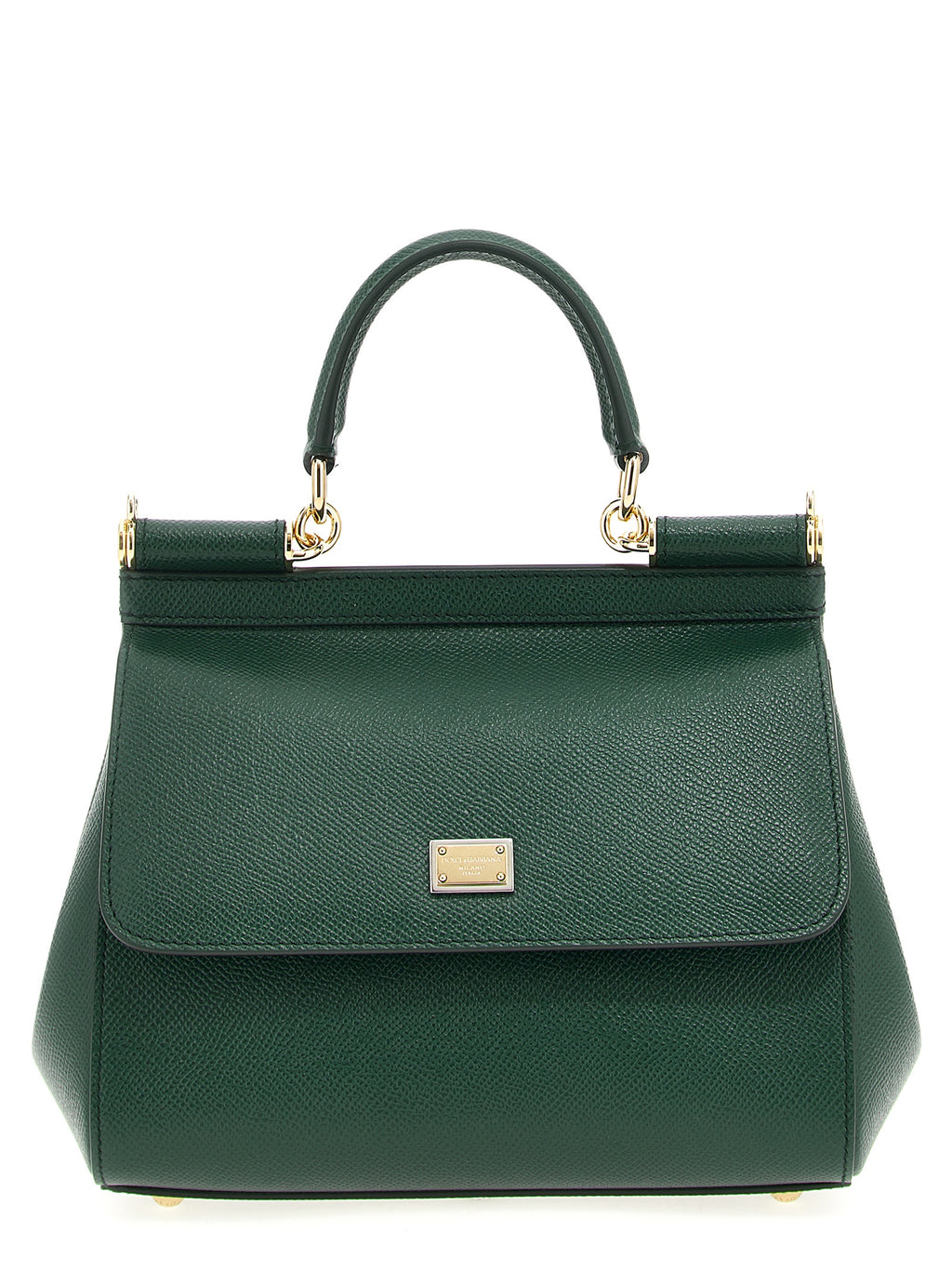 Bicolor Calfskin Handbag