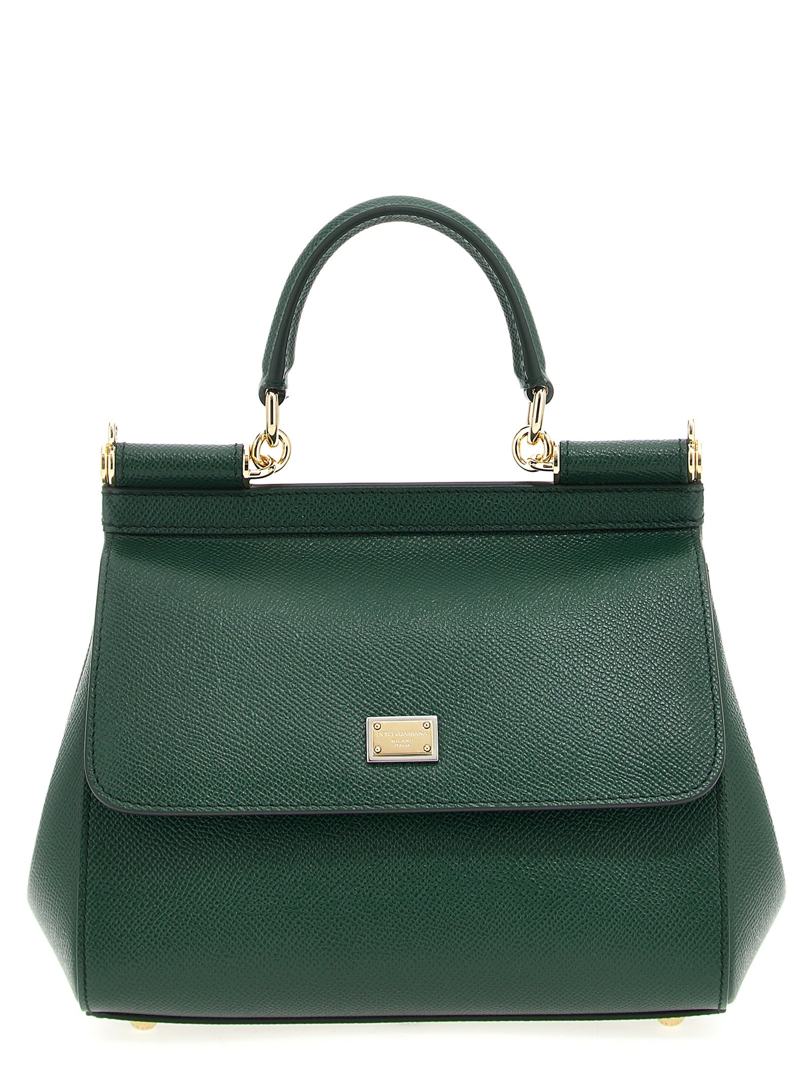 Bicolor Calfskin Handbag