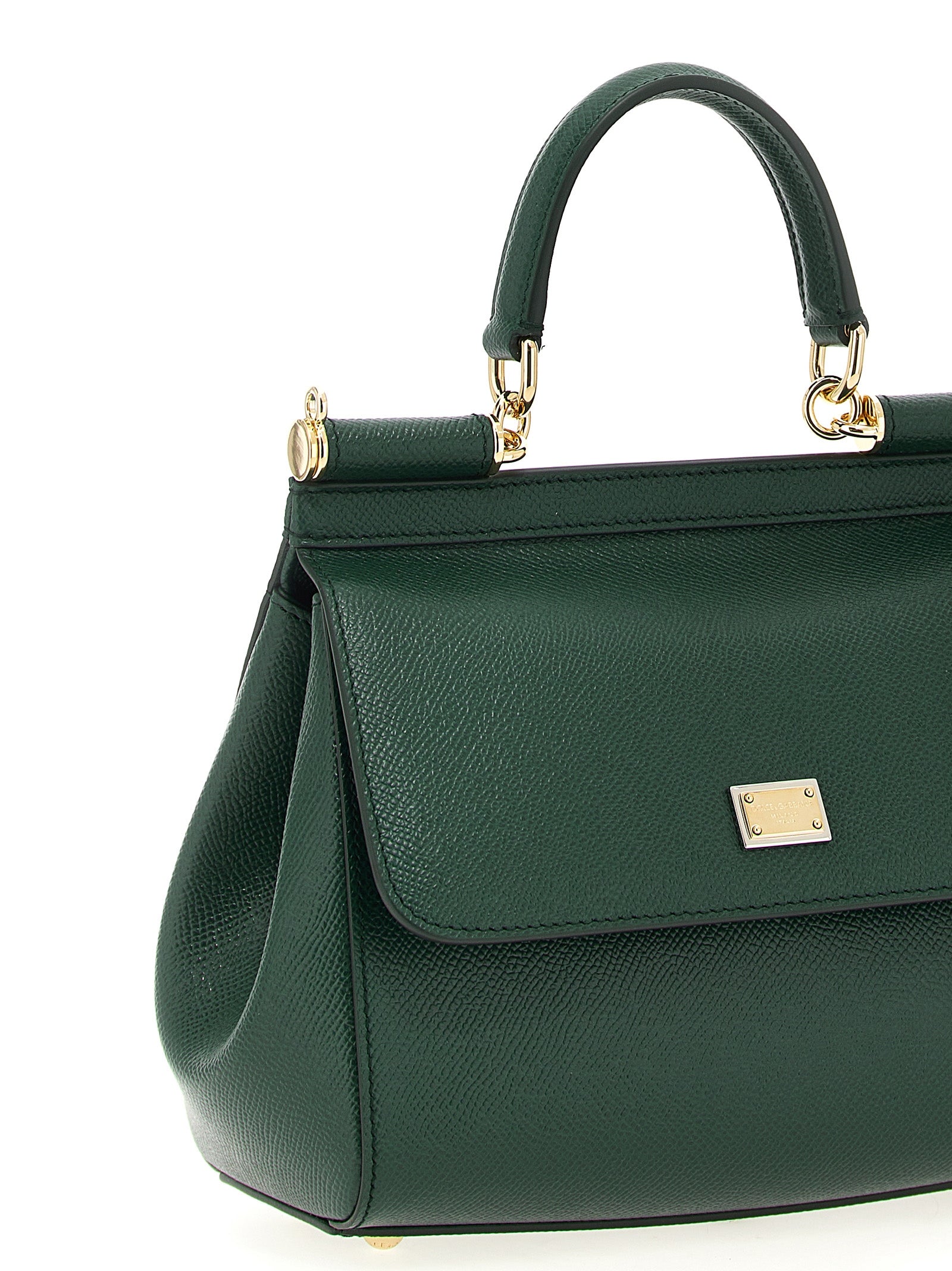 Bicolor Calfskin Handbag