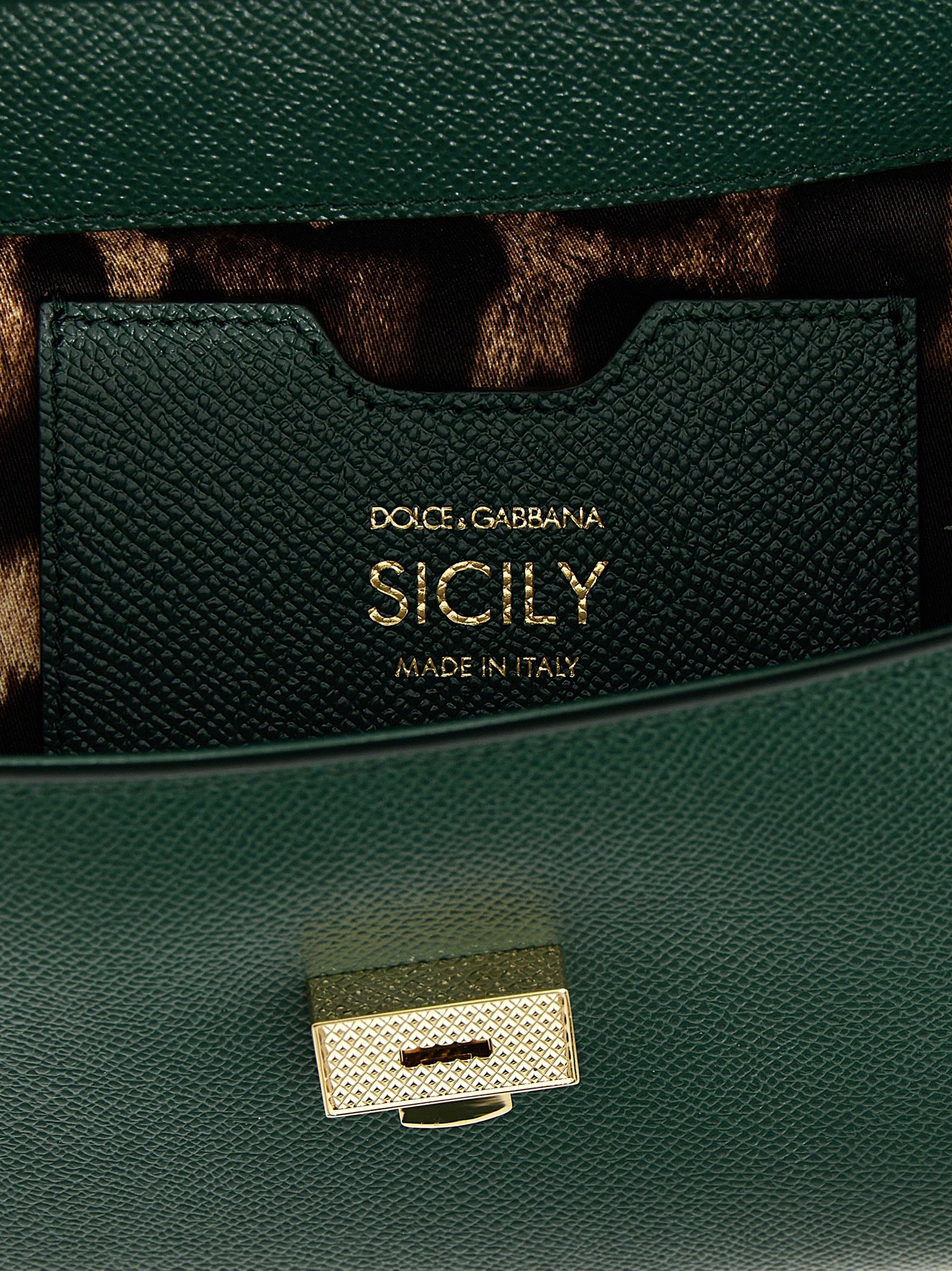 Bicolor Calfskin Handbag