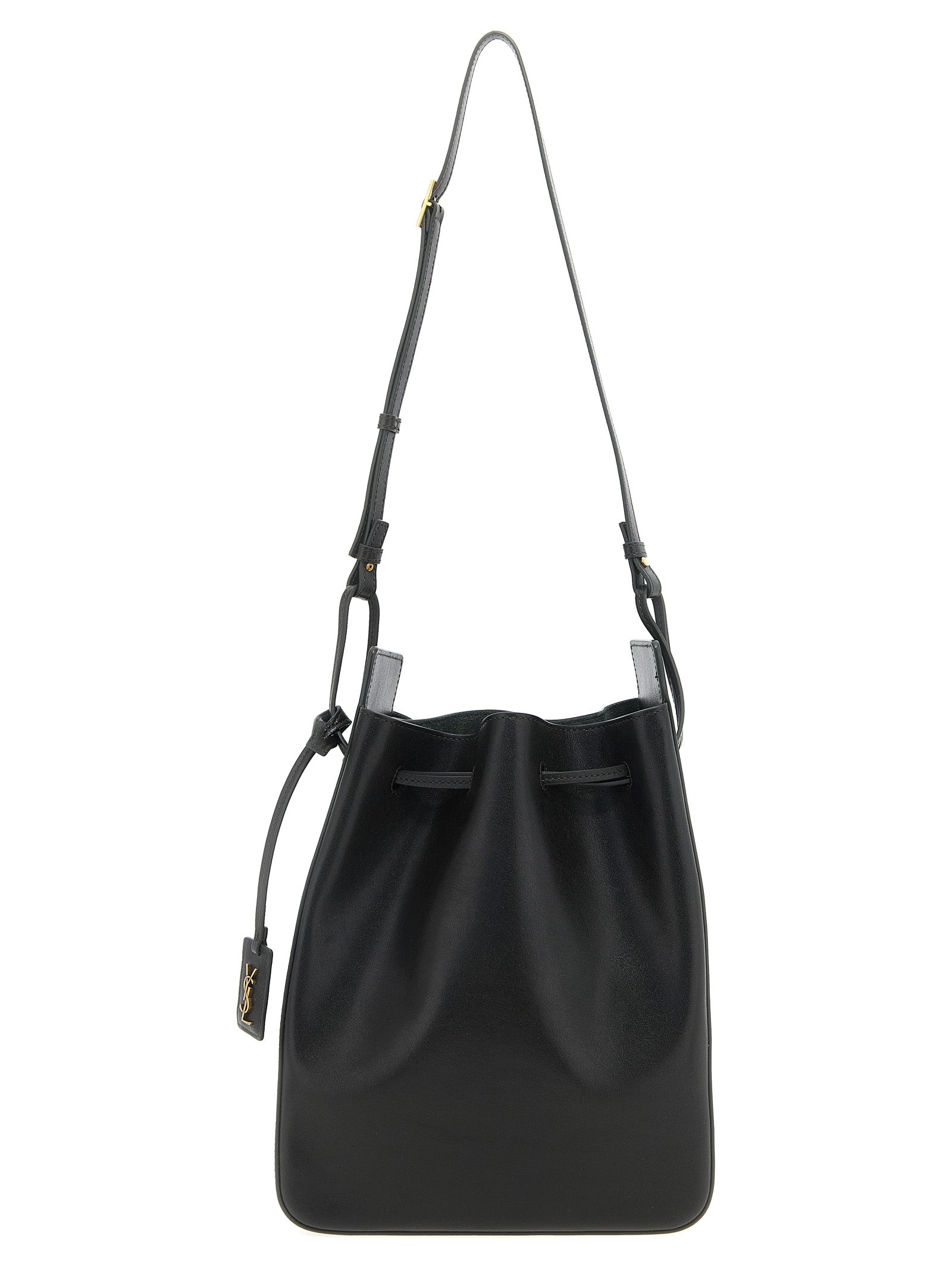 Bicolor Calfskin Crossbody Bag