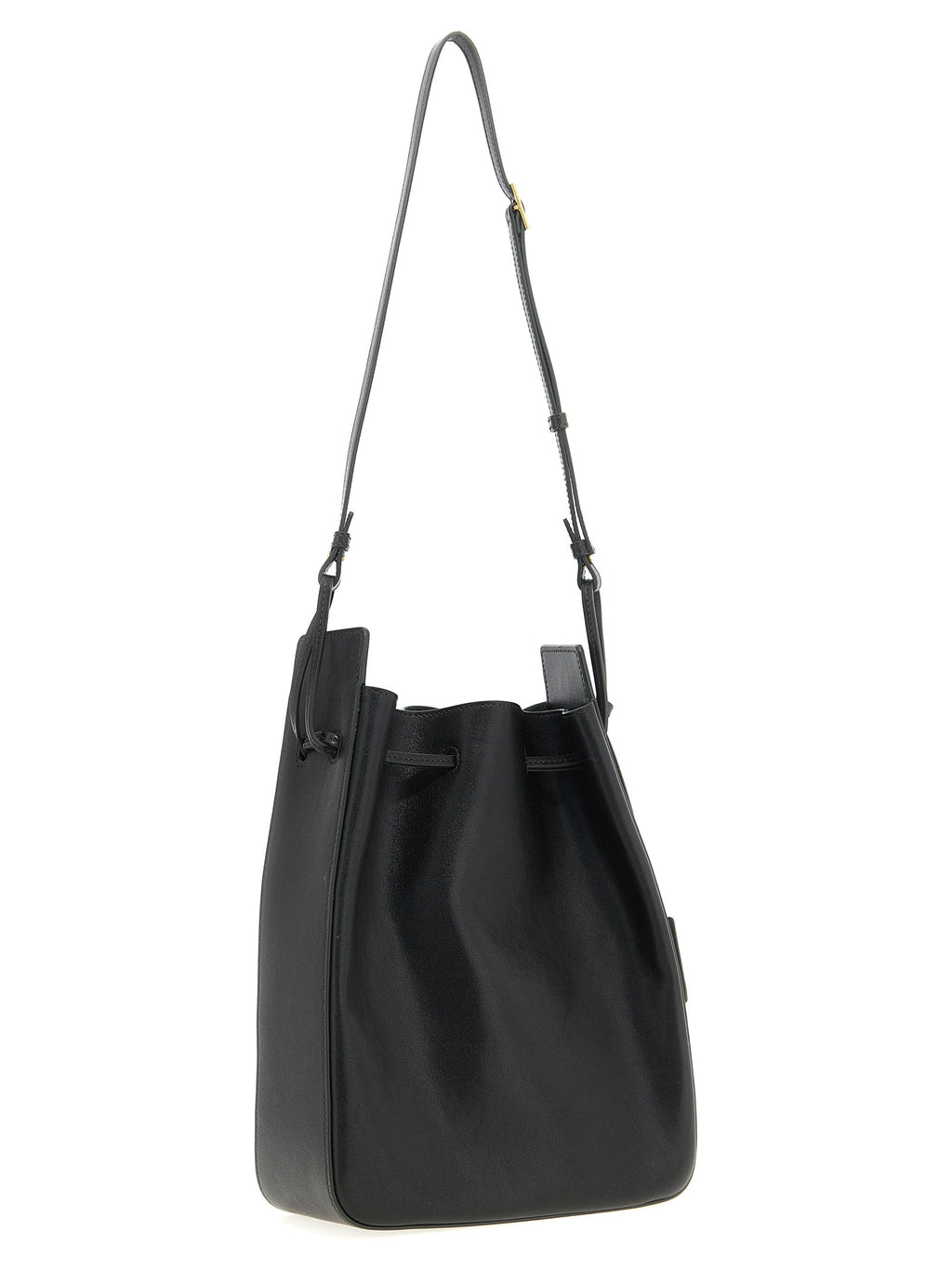 Bicolor Calfskin Crossbody Bag