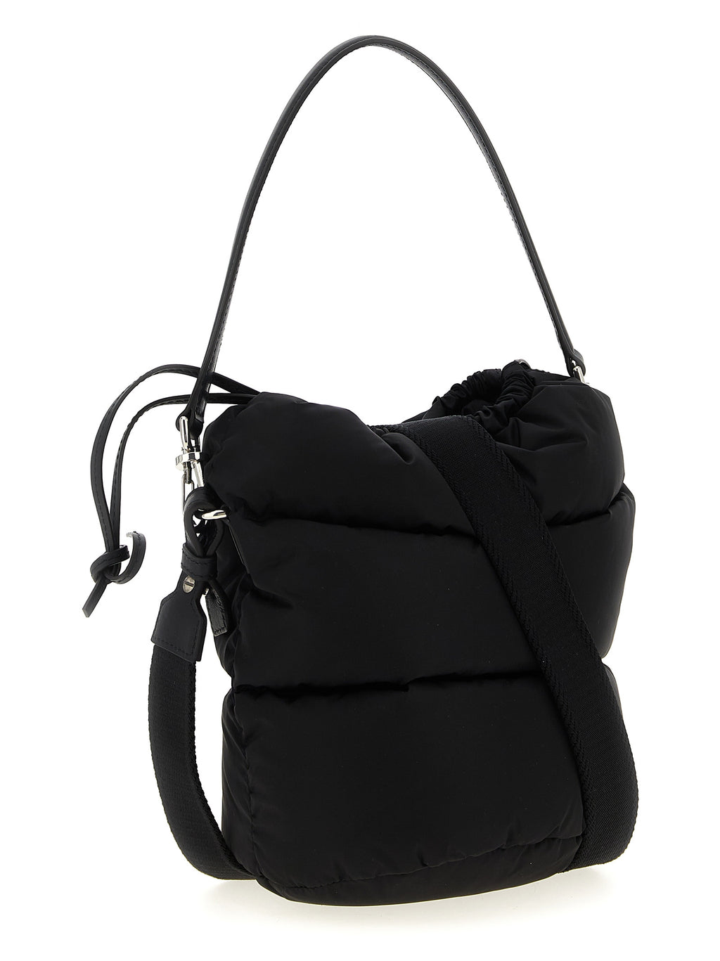 Black Polyamide Handbag