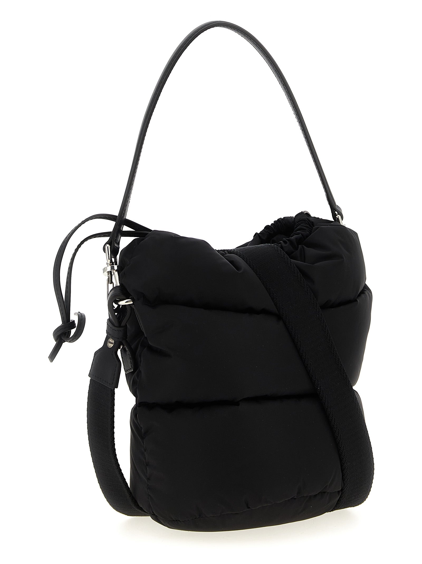 Black Polyamide Handbag
