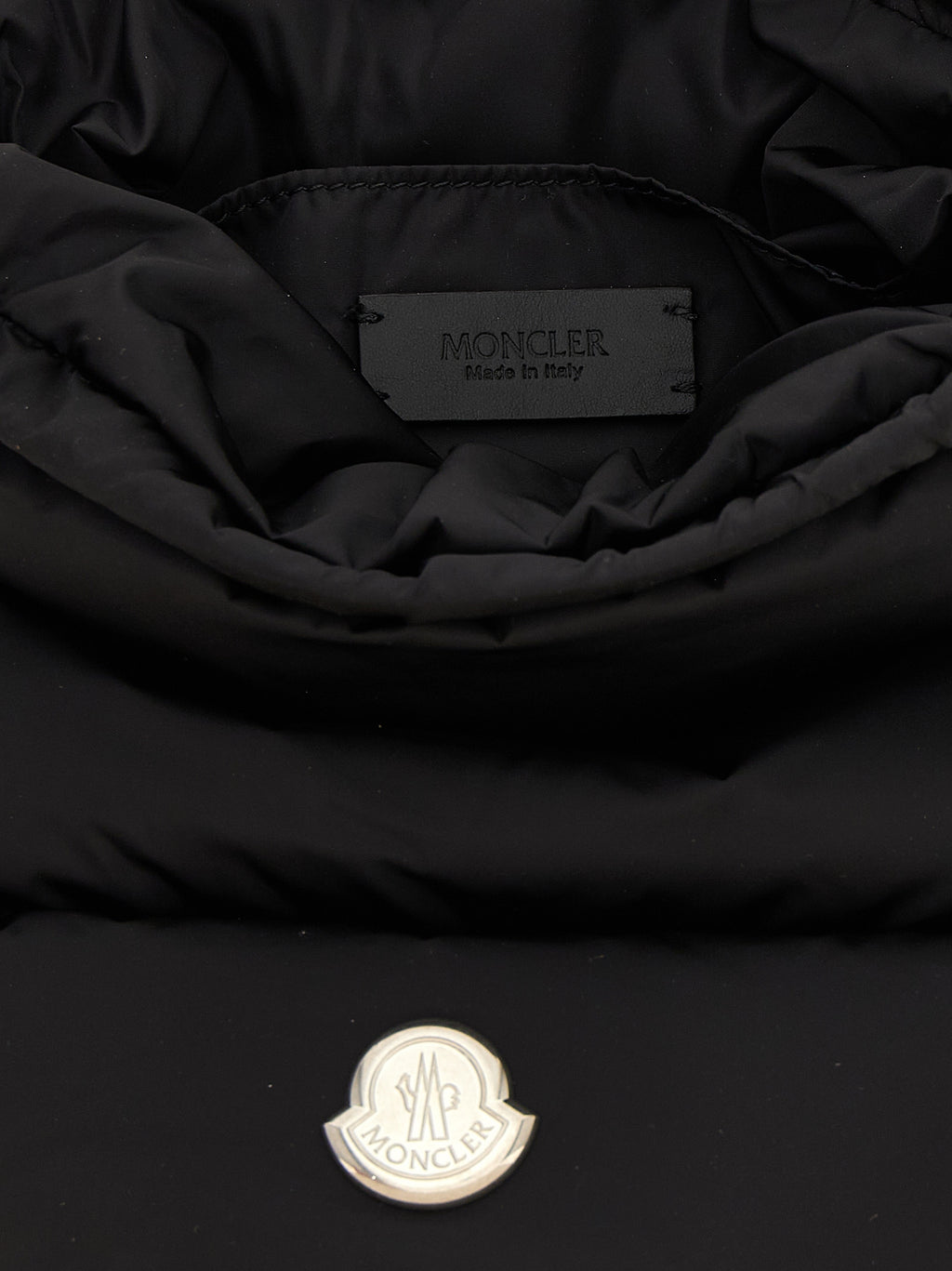 Black Polyamide Handbag