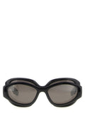 Black Polyamide Sunglasses