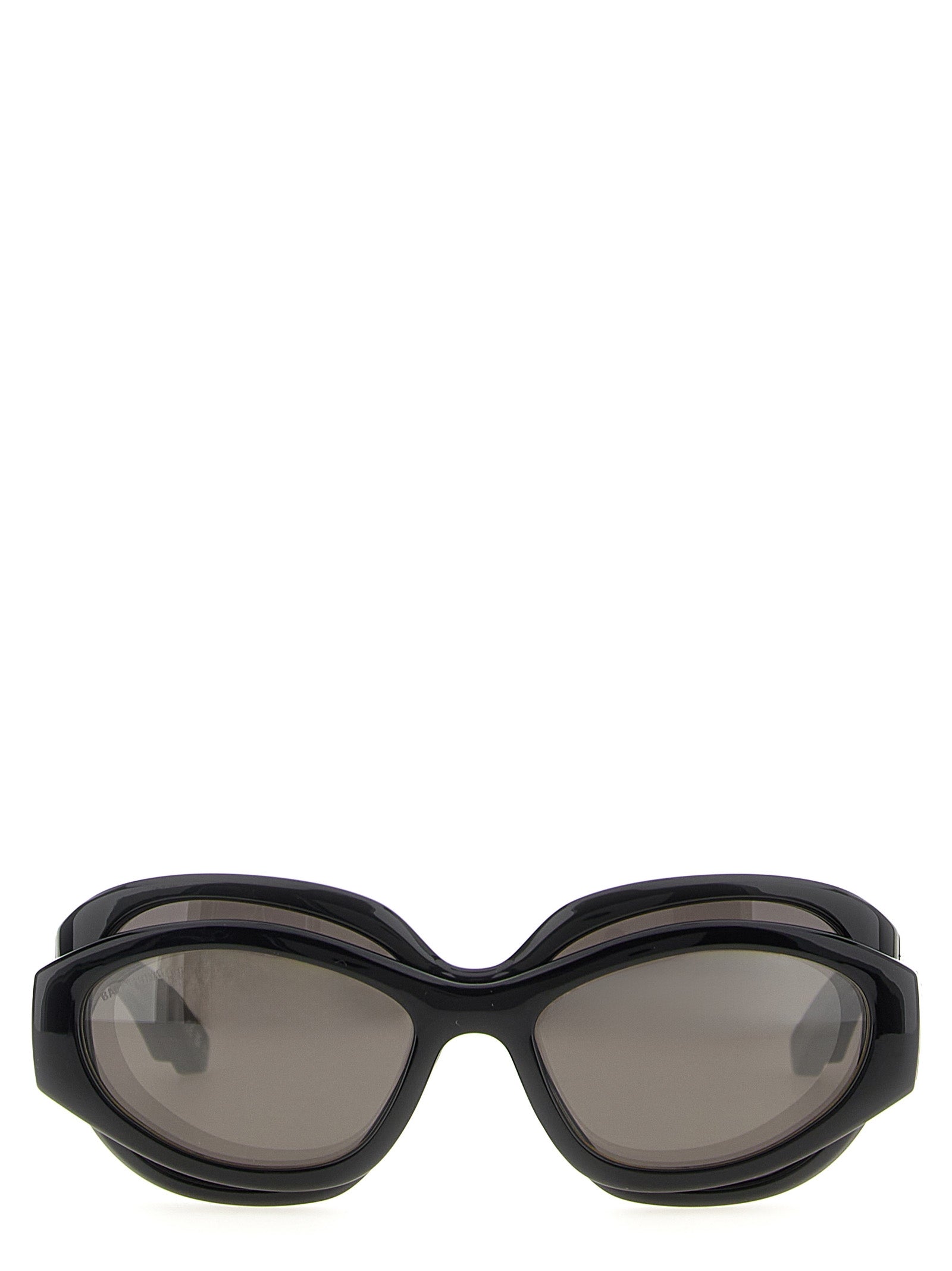 Black Polyamide Sunglasses