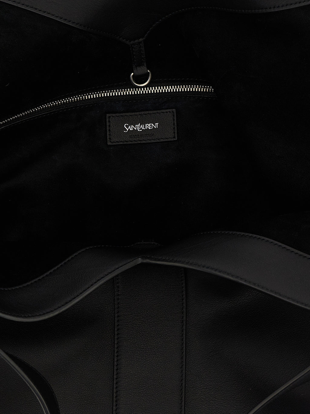Black Calfskin Tote Bag