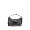 Black Calf Leather Bos Taurus Shoulder Bag